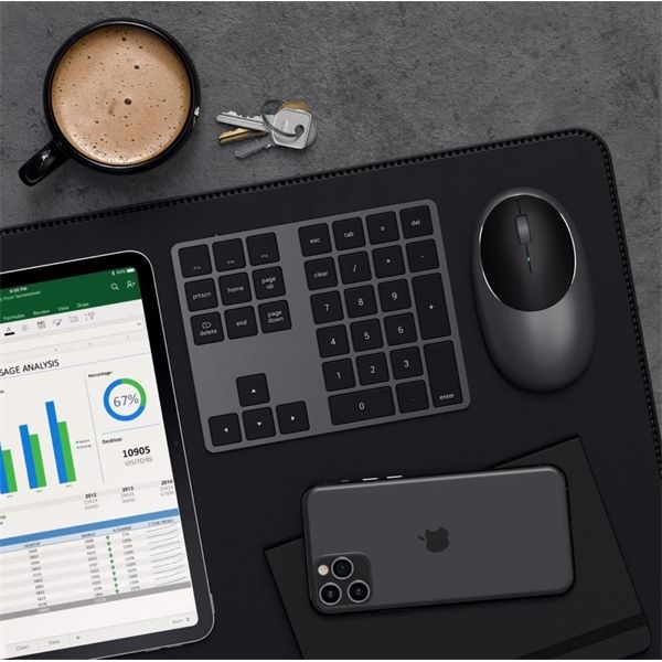 Tastierino Numerico Bluetooth - Space Gray - Satechi - STC.ST-XLABKM