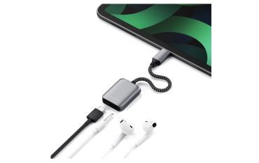 Adattatore Usb-c Pd Audio - Space Gray - Satechi - STC.ST-UCAPDAM