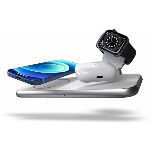 4in1 Magsafe Wireless Charger White - Zens - ZNS.ZEDC17W/00
