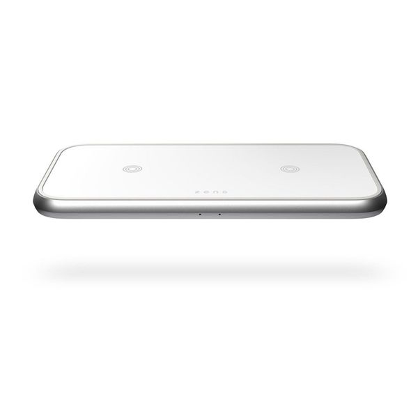 Dual Fast Wireless Charger 30w - White - Zens - ZNS.ZEDC10W/00