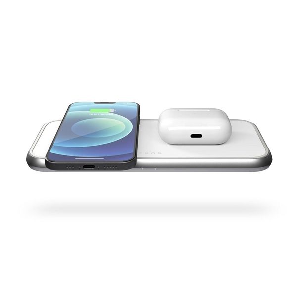 Dual Fast Wireless Charger 30w - White - Zens - ZNS.ZEDC10W/00