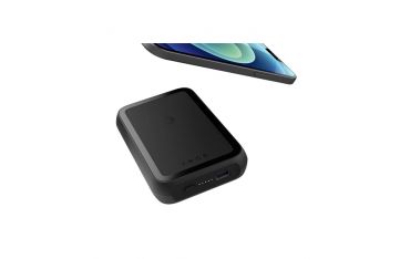 Magnetic Powerbank Wireless+kickstand+receiver - Black - Zens - ZNS.ZEPP02M/00