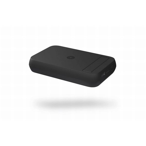 Magnetic Dual Powerbank Wireless+kickstand - Black - Zens - ZNS.ZEPP03M/00