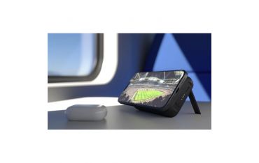 Magnetic Dual Powerbank Wireless+kickstand - Black - Zens - ZNS.ZEPP03M/00