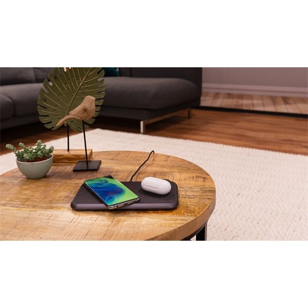 Liberty Fabric - Tappetino Ricarica Wireless In Tessuto - Zens - ZNS.ZEDC08B/00