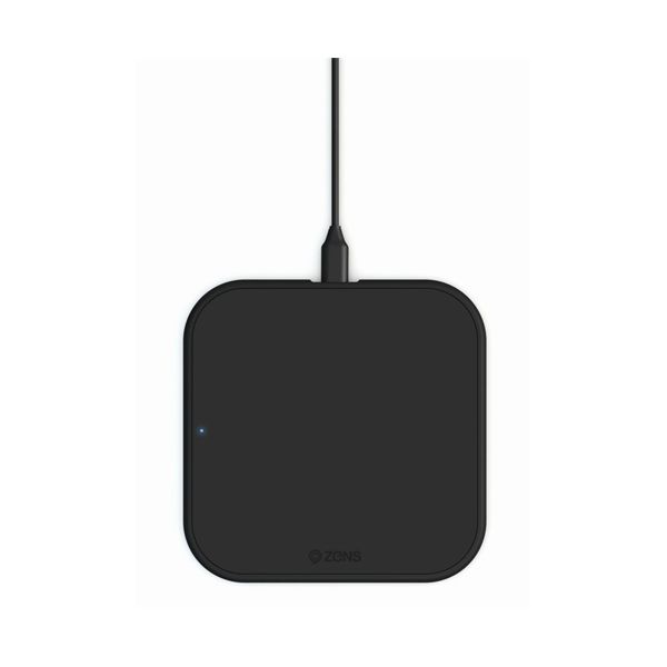 Tappetino Di Ricarica Wireless 10w Ultrasottile - Nero - Zens - ZNS.ZESC12B/00