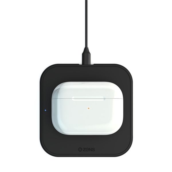 Tappetino Di Ricarica Wireless 10w Ultrasottile - Nero - Zens - ZNS.ZESC12B/00
