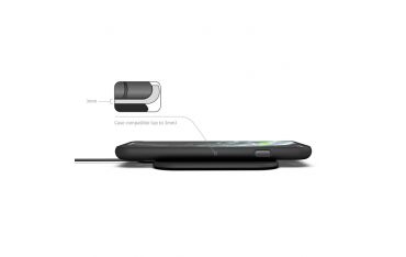 Tappetino Di Ricarica Wireless 10w Ultrasottile - Nero - Zens - ZNS.ZESC12B/00