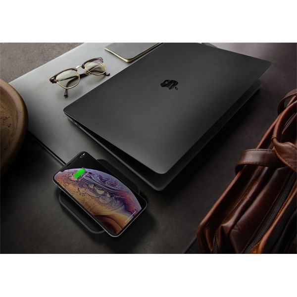 Tappetino Di Ricarica Wireless - Alluminio Nero - Zens - ZNS.ZESC14B/00