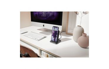 Stand Ricarica Wireless - Alluminio Nero - Zens - ZNS.ZESC15B/00