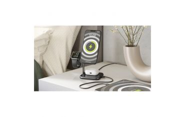 4 In 1 Magsafe + Watch Wireless Charging Station - Nero - Zens - ZNS.ZEDC22B/00