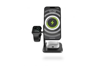 4 In 1 Magsafe + Watch Wireless Charging Station - Nero - Zens - ZNS.ZEDC22B/00