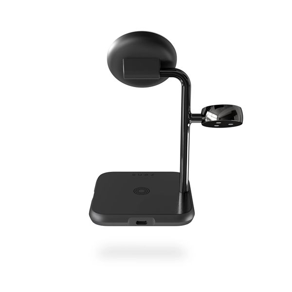 4 In 1 Magsafe + Watch Wireless Charging Station - Nero - Zens - ZNS.ZEDC22B/00