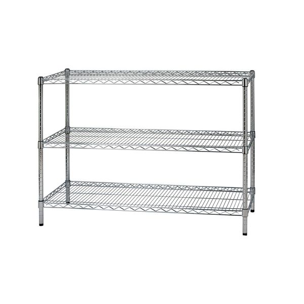 Scaffale Tre Ripiani Cm 45 X 121 X H.90 Linea Archimede Serena Group - 3X451290