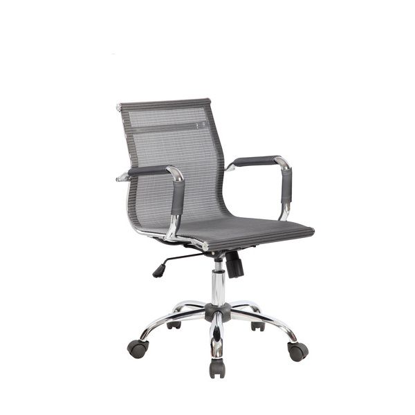 Poltrona Direzionale Dallas In Rete Con Braccioli Serena Group Grigia - HC9816M