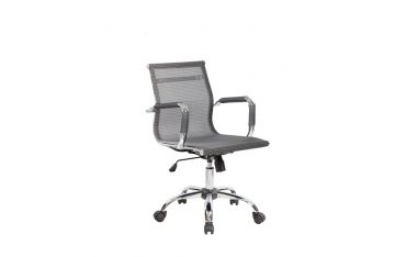 Poltrona Direzionale Dallas In Rete Con Braccioli Serena Group Grigia - HC9816M