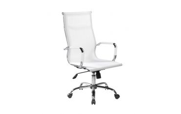 Poltrona Presidenziale Dallas In Rete Con Braccioli Serena Group Bianca - HC9812H