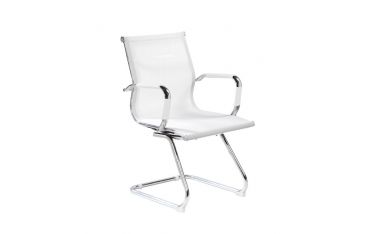 Poltrona Attesa Dallas In Rete Con Braccioli Serena Group Bianca - HC9812G