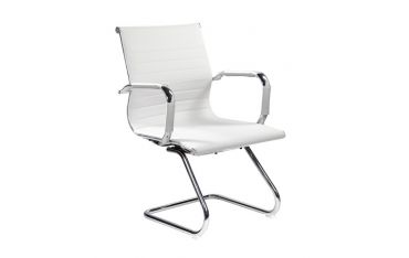 Poltrona Attesa Dallas In Pu Con Braccioli Serena Group Bianca - HC9814G