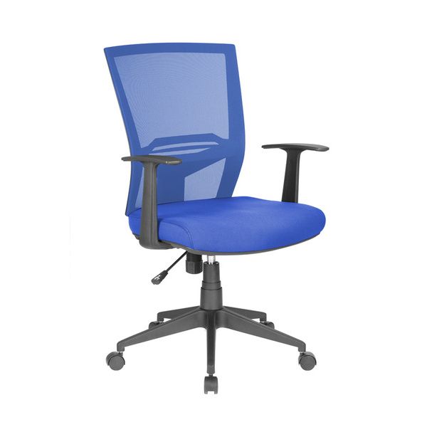 Poltrona Operativa New Orleans Con Braccioli Serena Group Blu - H4056B