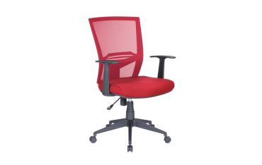 Poltrona Operativa New Orleans Con Braccioli Serena Group Rosso - H4056R