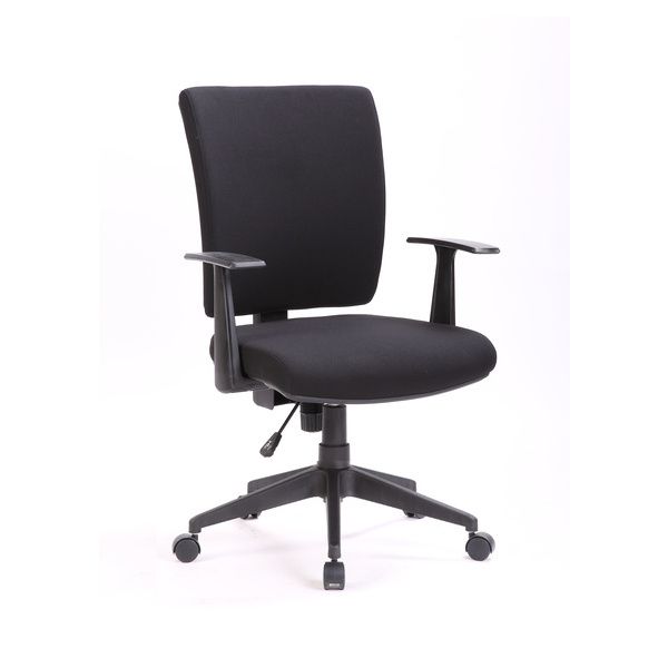 Poltrona Operativa New Orleans Con Braccioli Serena Group Nera - H4265K