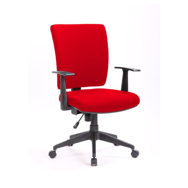 Poltrona Operativa New Orleans Con Braccioli Serena Group Rosso - H4265R