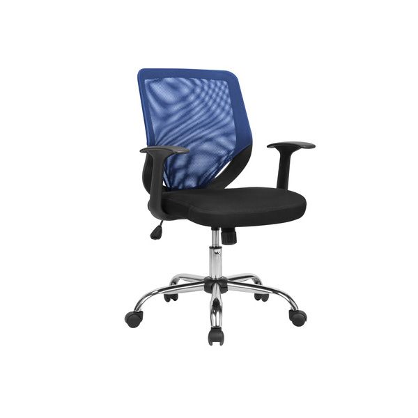 Poltrona Operativa Tucson Con Braccioli Serena Group Blu - W095B