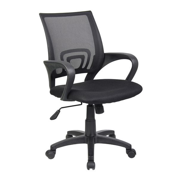 Sedia Operativa St. Louis Con Braccioli Serena Group Nera - E8085MK