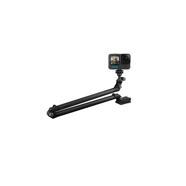 Kit Adesivi Per GoPro – 4 Dritti E 4 Curvi Per Casco, Superficie Piana E Curva, Compatibile Con Action Cam, Per Moto, Sci E Bicicletta