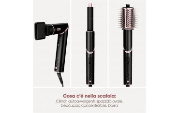 Styler E Asciugacapelli Shark Flexstyle - Nero E Oro Rosa Hd424eu - Shark - SHR.HD424EU