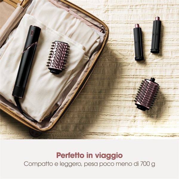 Styler E Asciugacapelli Shark Flexstyle - Nero E Oro Rosa Hd424eu - Shark - SHR.HD424EU