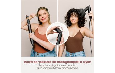 Styler E Asciugacapelli Shark Flexstyle - Nero E Oro Rosa Hd424eu - Shark - SHR.HD424EU