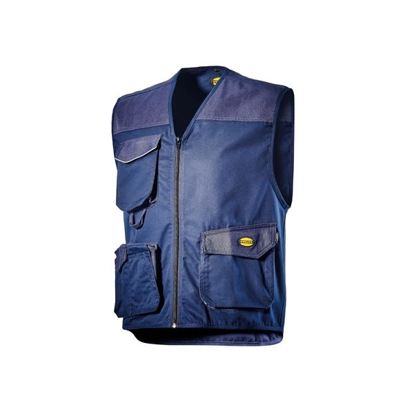 Gilet Multitasche Diadora Mover Blu Classico - 702.160302