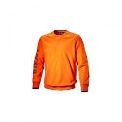 Felpa Diadora Sweatshirt Falcon II Arancio Vermiglio - 702.171661