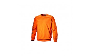 Felpa Diadora Sweatshirt Falcon II Arancio Vermiglio - 702.171661