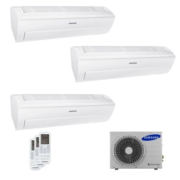 Climatizzatore Samsung Trial Split AR5500 9000+9000+9000 con AJ068M,  acquista su Hidrobrico