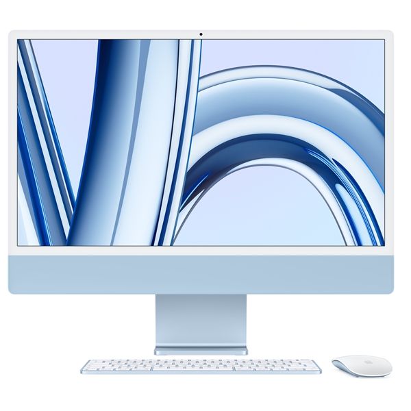 Imac 24\" Retina 4.5k Display Apple M3 Chip 8-core Cpu 10-core Gpu 256gb
Ssd -azzurro - Apple - APP.MQRQ3T/A