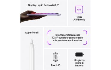 Ipad Mini 6 Wi-fi 256gb Rosa - Apple - APP.MLWR3TY/A