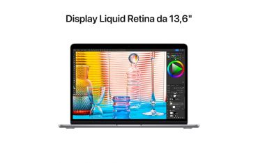 Macbook Air 13\" M2 Core 8 Cpu Core 8 Gpu 8gb/256gb - Grigio Siderale - Apple - APP.MLXW3T/A