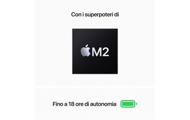 Macbook Air 13\" M2 Core 8 Cpu Core 10 Gpu 8gb/512gb - Grigio Siderale - Apple - APP.MLXX3T/A