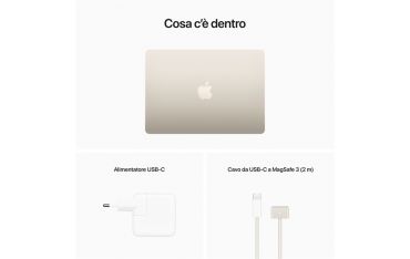 Macbook Air 13\" M2 Core 8 Cpu Core 10 Gpu 8gb/512gb - Galassia - Apple - APP.MLY23T/A