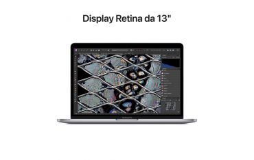 Macbook Pro 13\" M2 Core 8 Cpu Core 10 Gpu 512gb Ssd - Grigio Siderale - Apple - APP.MNEJ3T/A