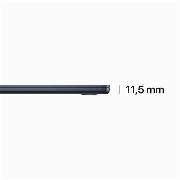 Macbook Air 15\" M2 Chip 8-core Cpu 10-core Gpu 256gb - Mezzanotte - Apple - APP.MQKW3T/A