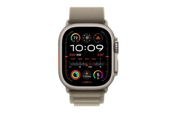 Watch Ultra 2 Gps + Cellular 49mm Titanio - Cinturino Alpine Loop Oliva
M - Apple - APP.MREY3TY/A