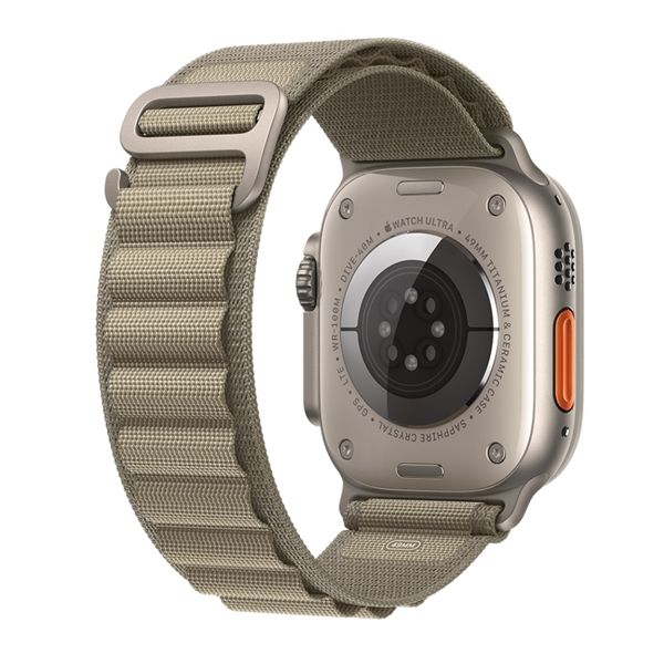 Watch Ultra 2 Gps + Cellular 49mm Titanio - Cinturino Alpine Loop Oliva
M - Apple - APP.MREY3TY/A