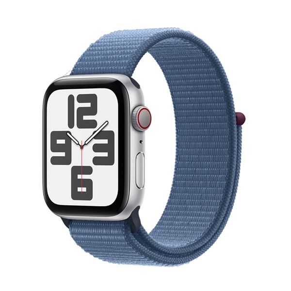 Watch Se + Cellular 40mm Alluminio Argento - Cinturino Sport Loop Blu
Inverno - Apple - APP.MRGQ3QL/A