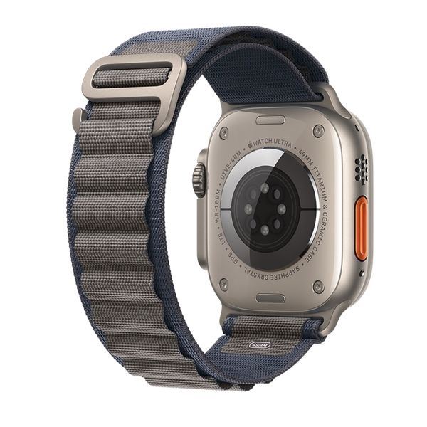 Watch Ultra 2 Gps + Cellular 49mm Titanio - Cinturino Alpine Loop Blu M - Apple - APP.MREP3TY/A