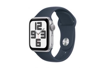 Watch Se Gps 40mm Alluminio Argento - Cinturino Sport Blu Tempesta M/l - Apple - APP.MRE23QL/A