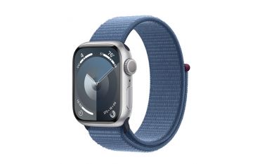 Watch Serie 9 Gps 41mm Alluminio Argento - Cinturino Sport Blu Inverno - Apple - APP.MR923QL/A